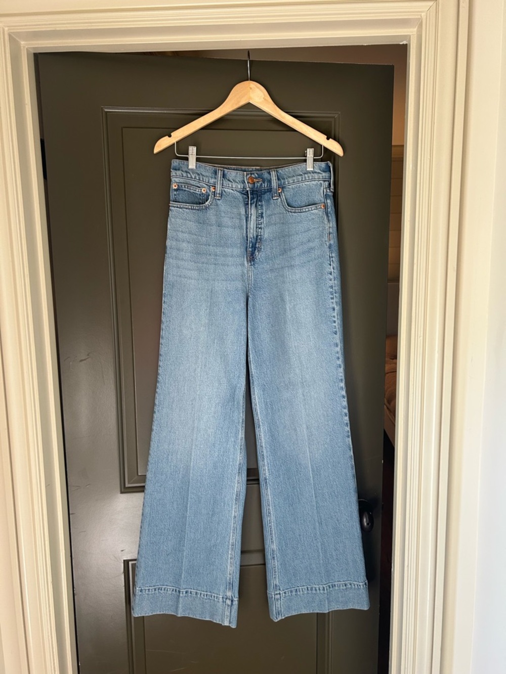 J. Crew Wide Leg Trouser Jeans - 28 - NWT